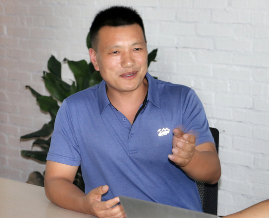 安徽鑫九天文化傳媒有限公司董事長(zhǎng)潘傳文講話(huà)