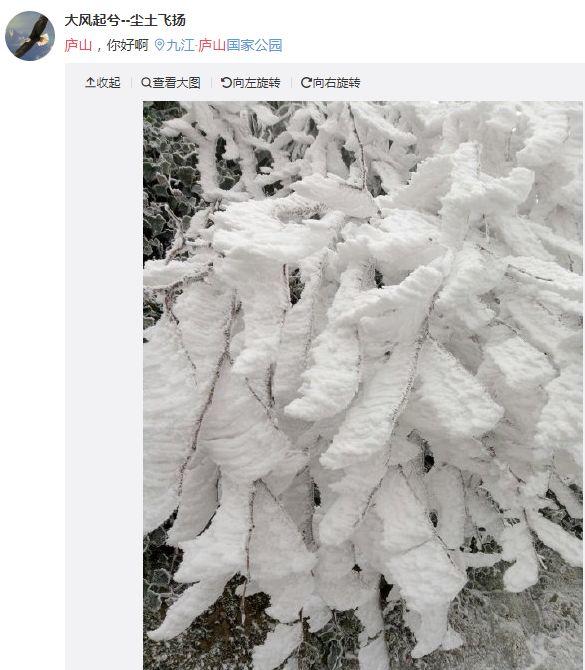 剛剛！南昌下雪啦！明后天還有更大的！江西元旦天氣出爐！
