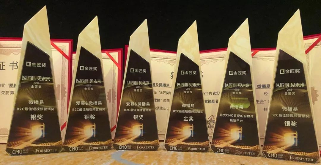 21個(gè)權(quán)威行業(yè)大獎(jiǎng)，54座獎(jiǎng)杯背后：微播易總結(jié)了這四條短視頻營(yíng)銷(xiāo)規(guī)律