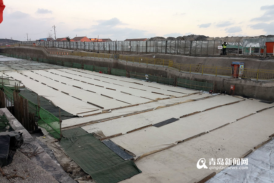 首發(fā)：青島地鐵8號線傳來好消息 大洋站今天封頂