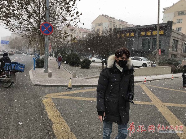 青島今天又下雪啦！最新一波雪景出爐