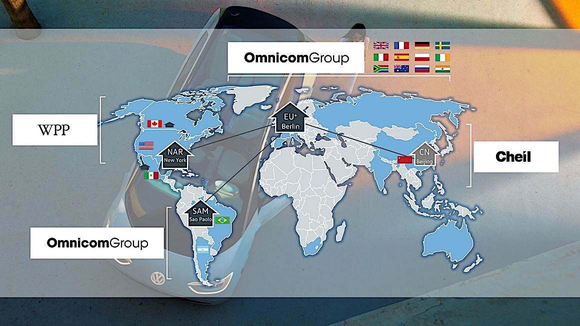 大眾品牌營銷模式大調(diào)整 公布全球三大代理商