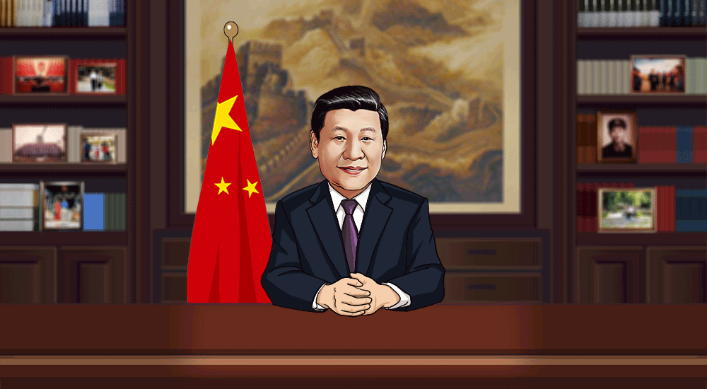 “習(xí)近平主席發(fā)表新年賀詞”漫評(píng)：奔跑的中國(guó)，我們都是追夢(mèng)人