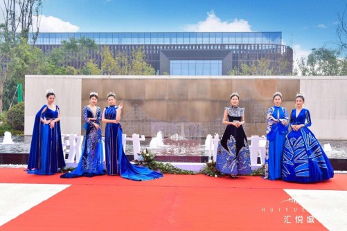 西安首個LINK住區(qū) 匯悅城營銷中心華美綻放