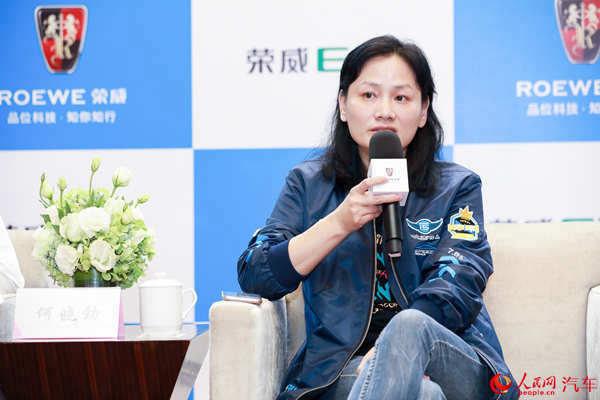 上汽榮威品牌營(yíng)銷總監(jiān)何曉勁：購(gòu)買新能源汽車是必然趨勢(shì)