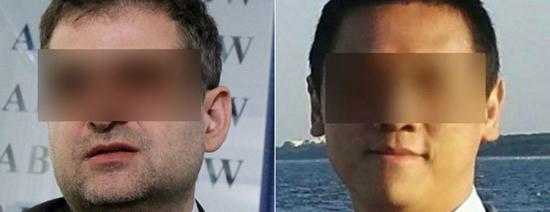 兩名被捕人士 資料圖兩名被捕人士 資料圖