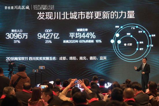 (碧桂園川北區(qū)域品牌營(yíng)銷管理部品牌總監(jiān)賴玉林)