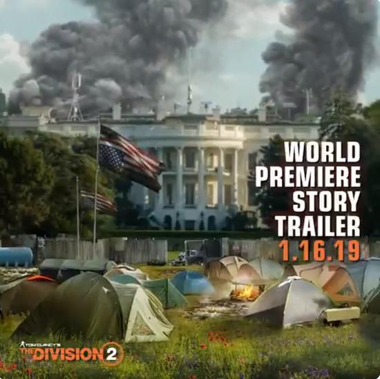 《全境封鎖2》首個故事預(yù)告明日發(fā)布 美國社會又崩潰
