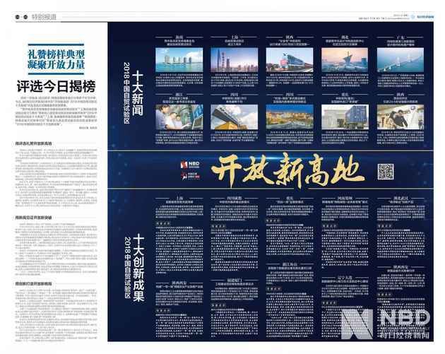 “開放新高地?2018中國自貿(mào)試驗(yàn)區(qū)十大新聞”評(píng)選今日揭榜！