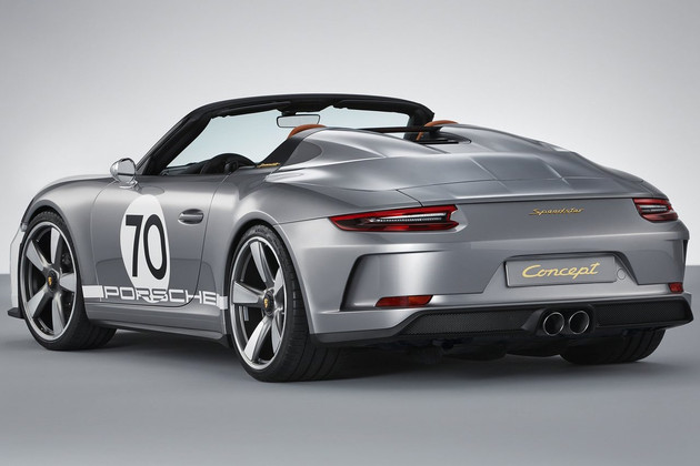 【圖文】古稀之年的生日禮物 保時捷911 Speedster官圖發(fā)布