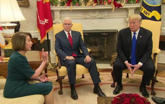 佩洛西：別想在眾院發(fā)表國情咨文 特朗普：走著瞧！