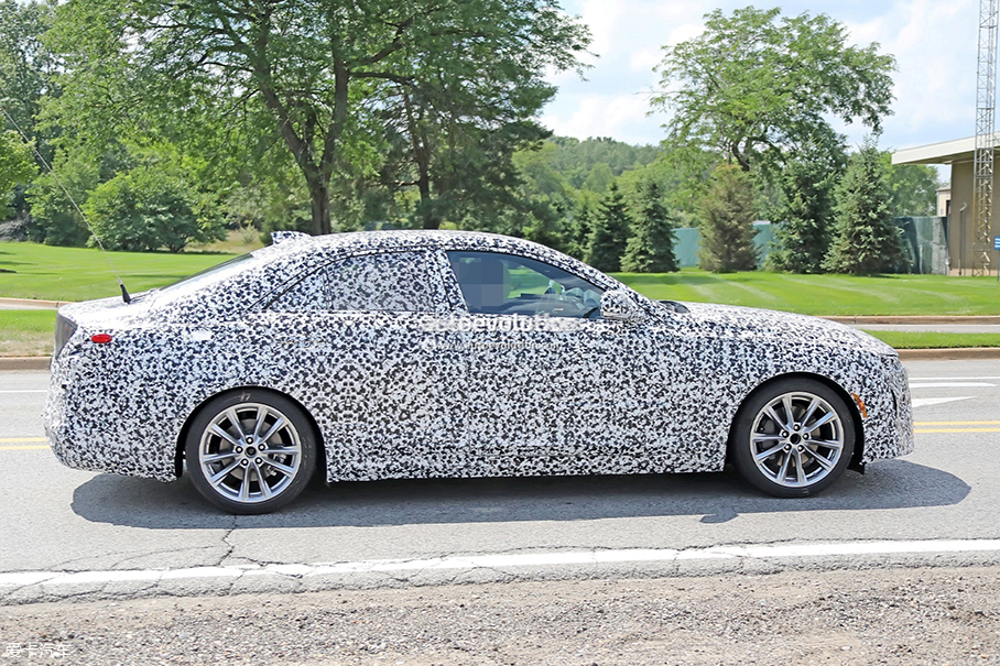 凱迪拉克CT4諜照首次曝光或2019年亮相