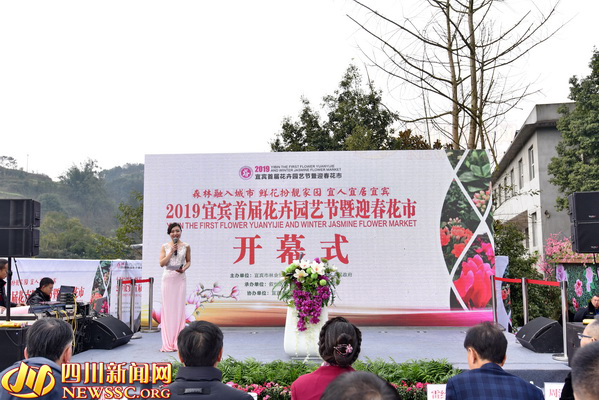 過宜賓年 看敘州花 2019宜賓首屆花卉園藝節(jié)開幕