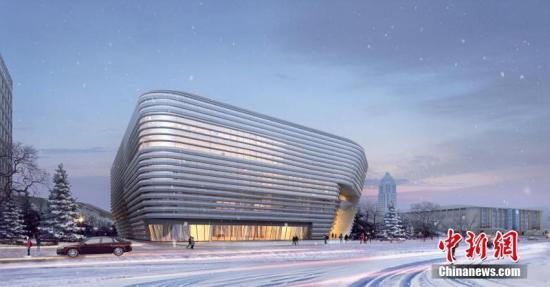 資料圖：冬運(yùn)中心綜合訓(xùn)練館效果圖。北京市重大辦供圖