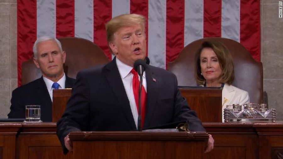 特朗普發(fā)表國情咨文演講