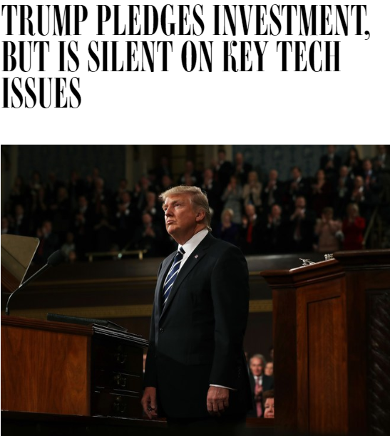 外盤頭條:特朗普承諾投資科技 卻絕口不提關(guān)鍵問(wèn)題