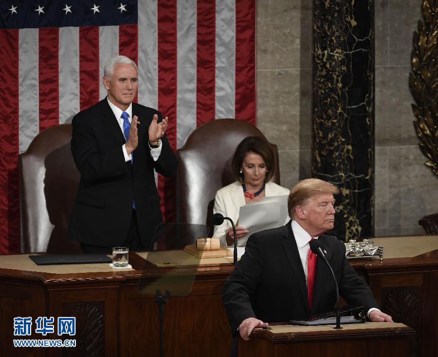 特朗普發(fā)表國情咨文 力推加強(qiáng)邊境管控