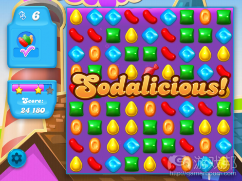 Candy Crush Soda Saga(from pocketgamer.biz) Candy Crush Soda Saga(from pocketgamer.biz)